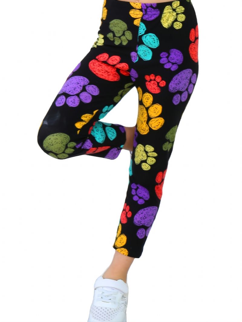 Søte Paws Jenter Myke Leggings