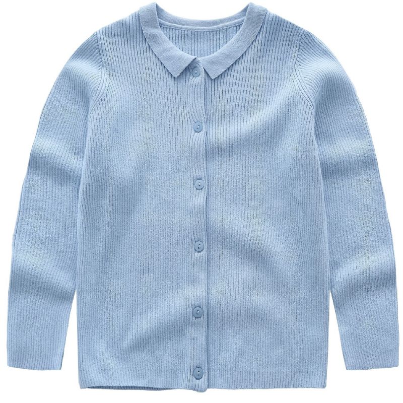 Baby Jenter Langermet Strikket Cardigan