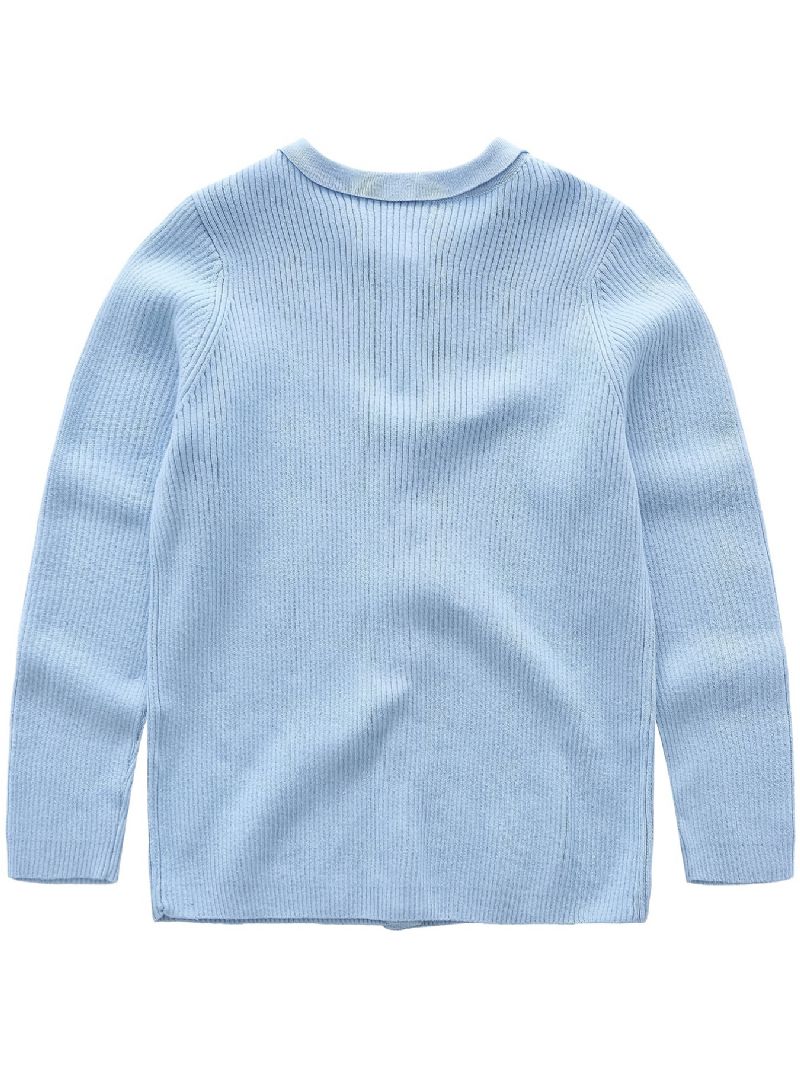 Baby Jenter Langermet Strikket Cardigan