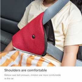 Car Safe Fit Sikkerhetsbeltejustering Bil Sikkerhetsbelte Triangle Juster For Barn