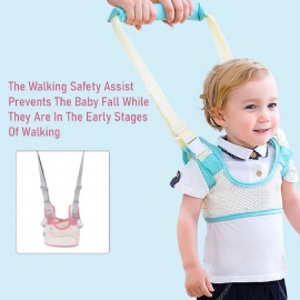 Småbarnsbelte Baby Midjebeskyttelsestype Anti-fall Anti-bånd Dobbel-bruk Trekktau Artefakt For Spedbarn Små Barn