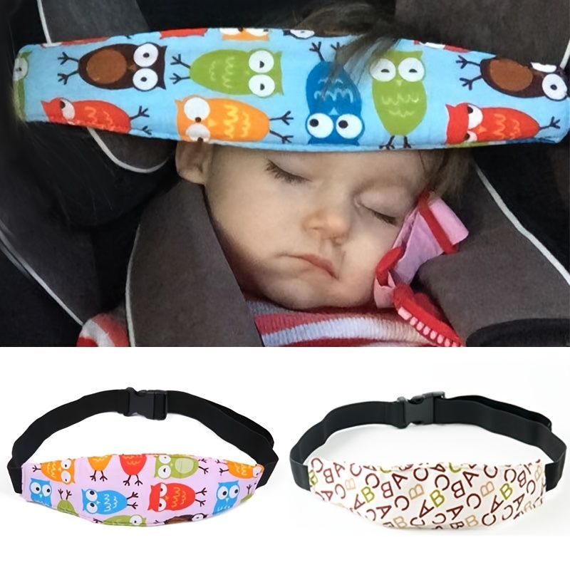 Spedbarn Baby Bilsete Hodestøtte Barn Belte Festebelte Justerbar Gutt Jente Lekegrinder Sleep Positioner Safety Pute