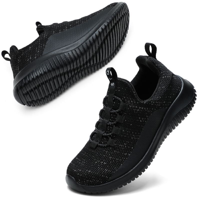 Stq Barn Gutter Jenter Sneaker Lett Slip On Løpesko