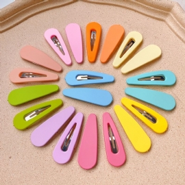 10 Stk Jenter Colorful Hairpin Hårklemme Sideklemme Hårtilbehør