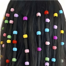 100 Stk Jenter Mini Fargerike Hair Claw Clips Hårklemmer Perler Clip Plast Hårtilbehør