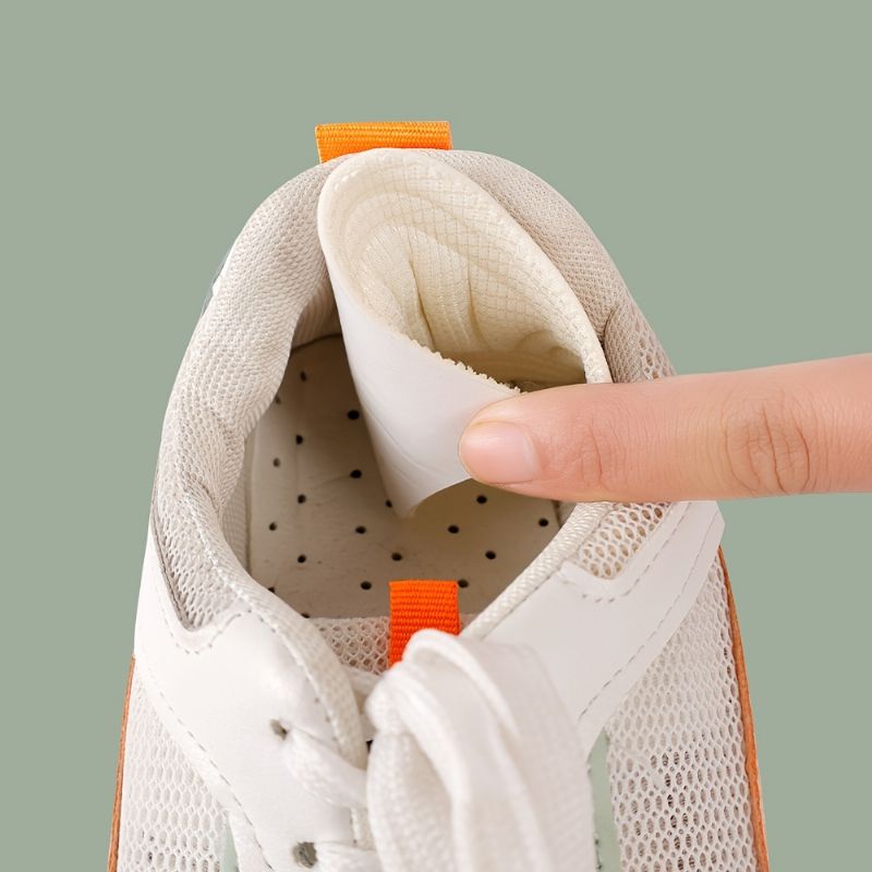2 Par Sportssko Rygghæler Klistremerker Unisex-sko Large Change Small Anti-fall-hæler Antislitasjestøvler Juster Skostørrelse Halvstørrelsespute