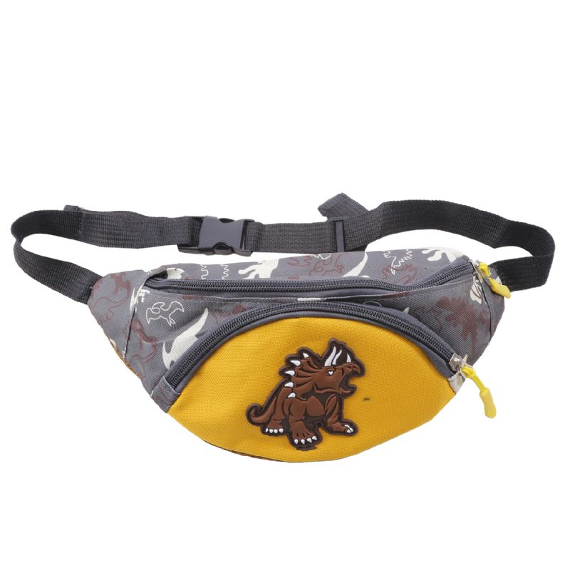 1 Stk Barn Baby Gutter Jenter Fanny Pack Cartoon Dinosaur Unicorn Veske Midjepakke Belte Bum Bag For Travelhikingsport