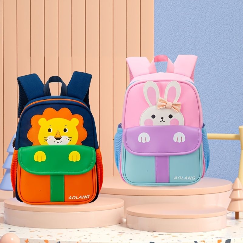 Greatop Cartoon Lion Barn Ryggsekk Baby Småbarn Skoleveske Sbr Kanin Uformell For Gutter Jenter Bag