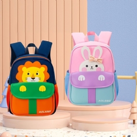 Greatop Cartoon Lion Barn Ryggsekk Baby Småbarn Skoleveske Sbr Kanin Uformell For Gutter Jenter Bag