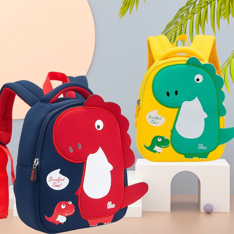 Greatop New Children Skolevesker 3d Dinosaur Tegneserie Barneveske Søt Småbarn Skole Gutter Ryggsekk Barnehage Mochila Infantil